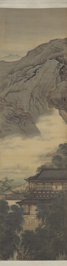 图片[6]-Picture screen of Yuanjiang with bamboo buds and pines-China Archive